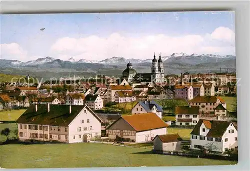 AK / Ansichtskarte Kempten Allgaeu Stadtansicht Panorama Sankt Lorenz Kirche Kat. Kempten (Allgaeu)