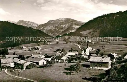 AK / Ansichtskarte Steibis Gesamtansicht Bergdorf am Hochgrat Allgaeuer Alpen Kat. Oberstaufen