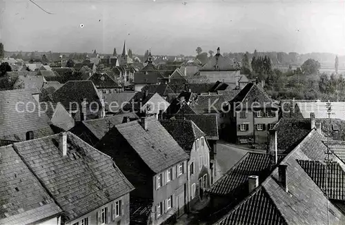 AK / Ansichtskarte Godramstein Blick ueber die Stadt Kat. Landau in der Pfalz