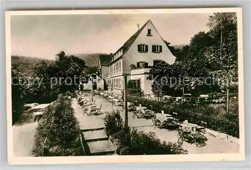 AK / Ansichtskarte Hambach Neustadt Hotel Waldschloessel Waldrestaurant Cafe