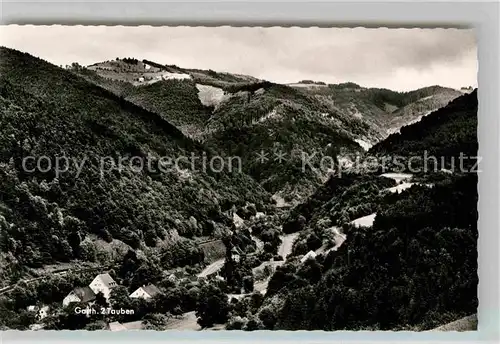 AK / Ansichtskarte Falkensteig Panorama Hoellental Schwarzwald Kat. Buchenbach