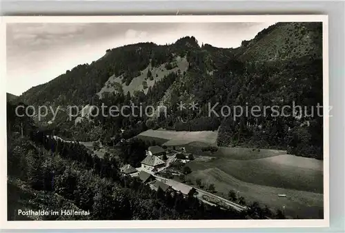 AK / Ansichtskarte Hoellental Schwarzwald Posthalde Kat. Buchenbach