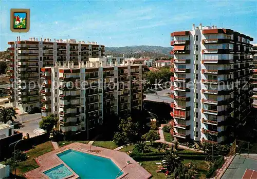 AK / Ansichtskarte Torre del Mar Plazamar Hotel Swimming Pool