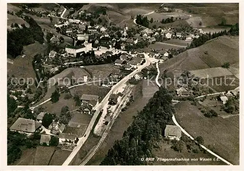 AK / Ansichtskarte Wasen Emmental BE Fliegeraufnahme Kat. Wasen