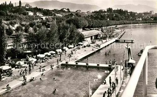 AK / Ansichtskarte Thonon les Bains Plage  Kat. Thonon les Bains