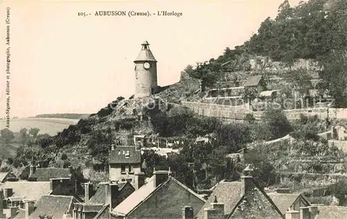 AK / Ansichtskarte Aubusson Creuse Horloge  Kat. Aubusson