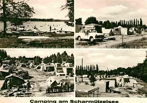 AK / Ansichtskarte Scharmuetzelsee Camping am Scharmuetzelsee Kat. Bad Saarow