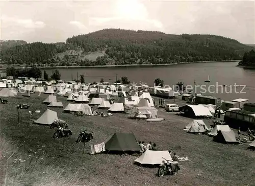 AK / Ansichtskarte Saalburg Saale Stausee Bleilochsperre Campingplatz  Kat. Saalburg Ebersdorf