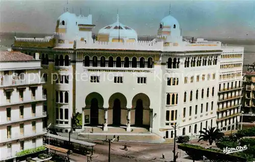 AK / Ansichtskarte Alger Algerien Hotel Post