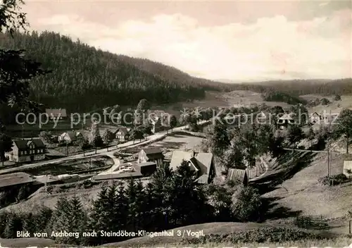 AK / Ansichtskarte Steindoebra Blick vom Aschberg Kat. Klingenthal Sachsen