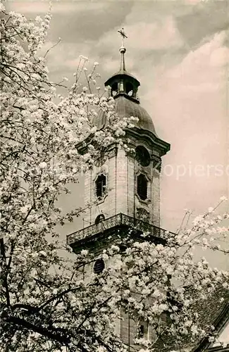 AK / Ansichtskarte Villingen Schwenningen Kirche Baumbluete Kat. Villingen Schwenningen