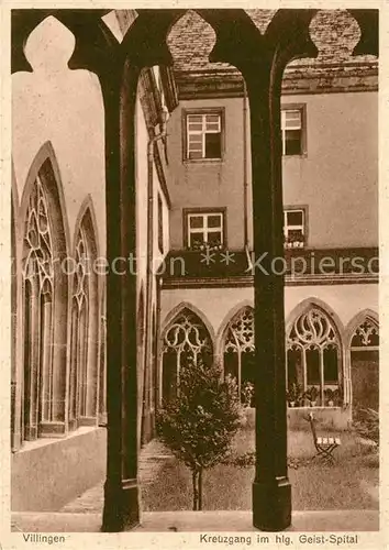 AK / Ansichtskarte Villingen Schwenningen Kreuzgang Heilig Geist Spital Kat. Villingen Schwenningen