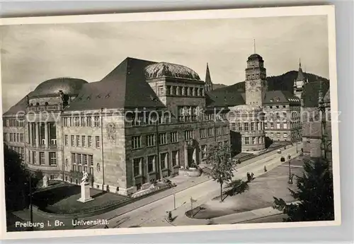 AK / Ansichtskarte Freiburg Breisgau Universitaet Kat. Freiburg im Breisgau