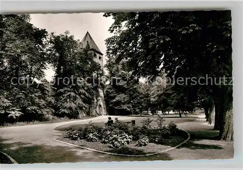 AK / Ansichtskarte Villingen Schwenningen Anlagen Kaiserturm Kat. Villingen Schwenningen