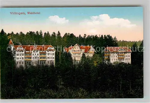 AK / Ansichtskarte Villingen Schwenningen Waldhotel Kat. Villingen Schwenningen