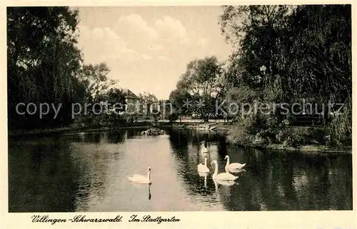 AK / Ansichtskarte Villingen Schwenningen Stadtgarten Kat. Villingen Schwenningen