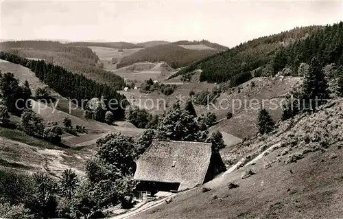 AK / Ansichtskarte Triberg Schwarzwald Nussbachtal Kat. Triberg im Schwarzwald