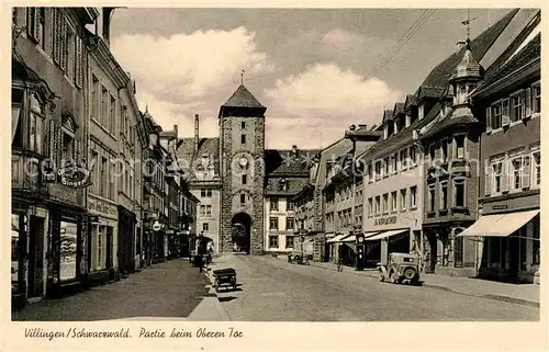 AK / Ansichtskarte Villingen Schwenningen Oberes Tor  Kat. Villingen Schwenningen