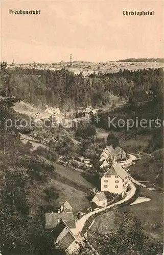 AK / Ansichtskarte Christophstal Panorama  Kat. Freudenstadt