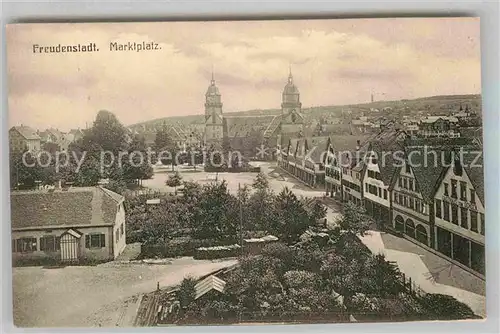 AK / Ansichtskarte Freudenstadt Marktplatz Kat. Freudenstadt