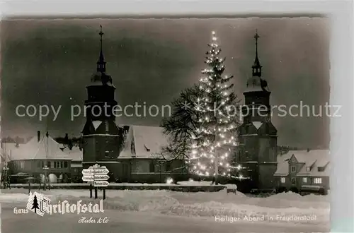 AK / Ansichtskarte Freudenstadt Weihnachtsbaum Kat. Freudenstadt