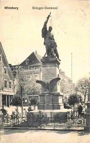 AK / Ansichtskarte Offenburg Kriegerdenkmal Kat. Offenburg