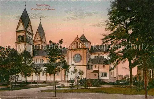 AK / Ansichtskarte Offenburg Dreifaltigkeitskirche Kat. Offenburg