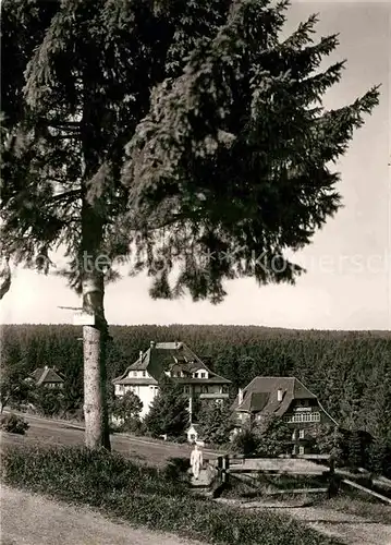 AK / Ansichtskarte Freudenstadt Kurhaus Teuchelwald Schwarzwald Kat. Freudenstadt