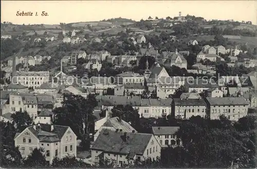 AK / Ansichtskarte Sebnitz Blick ueber die Stadt Kat. Sebnitz