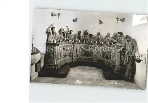 AK / Ansichtskarte Gotteszell Abendmahl Christus mit den 12 Juengern Kat. Gotteszell