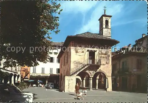 AK / Ansichtskarte Orta San Giulio Palazzo Comunale del 1582 Kat. Novara