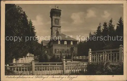 AK / Ansichtskarte Annaberg Buchholz Erzgebirge Unterkunftshaus Poehlberg Kat. Annaberg