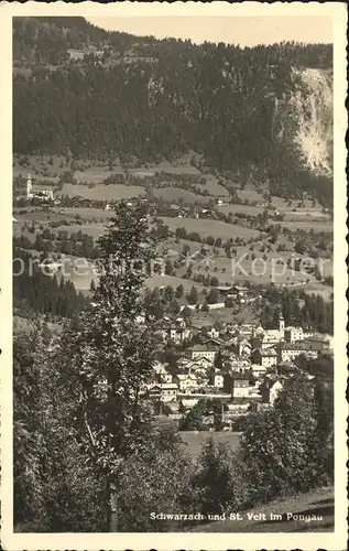 AK / Ansichtskarte Schwarzach Pongau und St Veit Buetten Kat. Schwarzach im Pongau