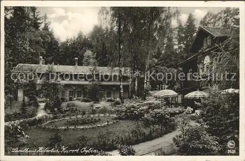 AK / Ansichtskarte Oybin Landhaus Hubertus Kat. Kurort Oybin