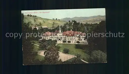 AK / Ansichtskarte Weissbad Hotel und Kurhaus Kat. Weissbad