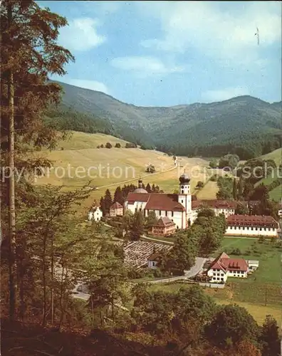 AK / Ansichtskarte Muenstertal Schwarzwald Kloster Sankt Trudpert Kat. Muenstertal