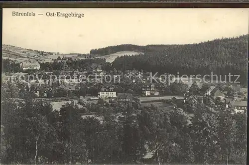 AK / Ansichtskarte Baerenfels Erzgebirge  Kat. Altenberg