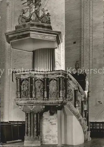 AK / Ansichtskarte Hamburg Hauptkirche St Jakobi Kanzel Kat. Hamburg