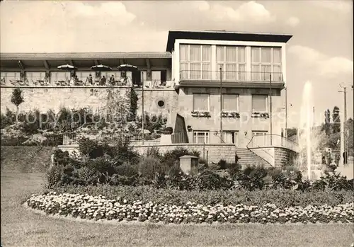 AK / Ansichtskarte Nordhausen Thueringen Restaurant Stadtterrasse Kat. Nordhausen Harz