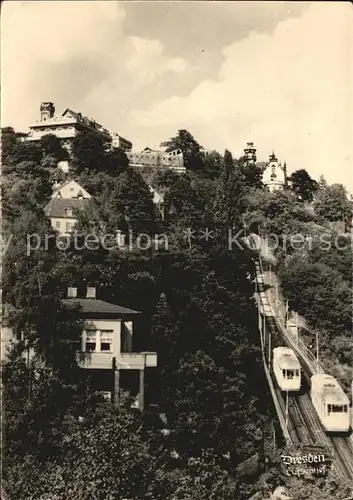 AK / Ansichtskarte Dresden Bergbahn Luisenhof Kat. Dresden Elbe