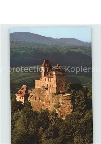 AK / Ansichtskarte Bad Bergzabern Ritterburg Berwartstein Fliegeraufnahme Kat. Bad Bergzabern