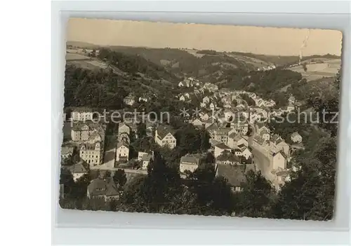 AK / Ansichtskarte Glashuette Sachsen Gesamtansicht Uhrenstadt Kat. Glashuette Sachsen