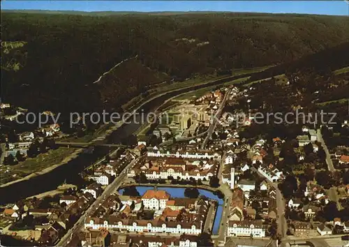 AK / Ansichtskarte Bad Karlshafen Fliegeraufnahme Kat. Bad Karlshafen