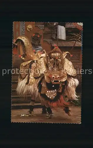 AK / Ansichtskarte Bali Indonesien Barong Dance Mythologie Kat. Bali