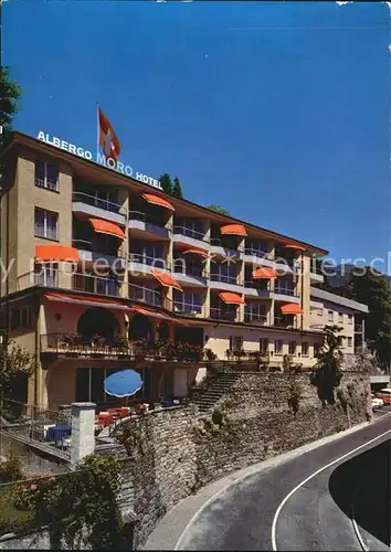 AK / Ansichtskarte Ascona Lago Maggiore Hotel Moro