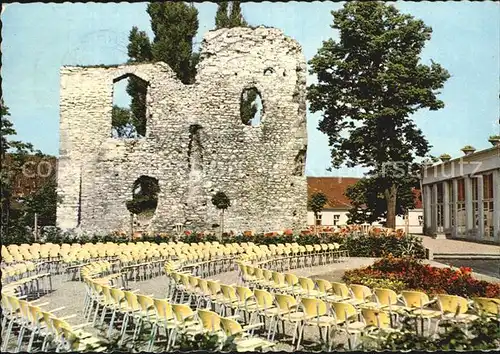 AK / Ansichtskarte Lippspringe Bad Konzertplatz Arminiuspark Ruine Kat. Bad Lippspringe