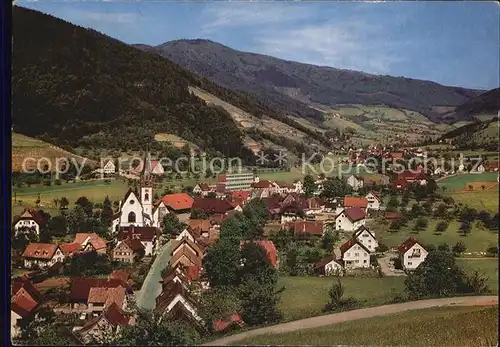 AK / Ansichtskarte Glottertal Panorama Kurort Weinort Kat. Glottertal Schwarzwald