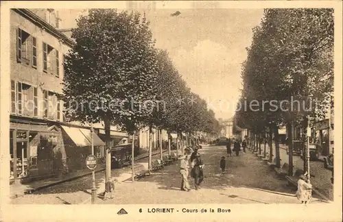 AK / Ansichtskarte Lorient Morbihan Bretagne Cours de la Bove Kat. Lorient