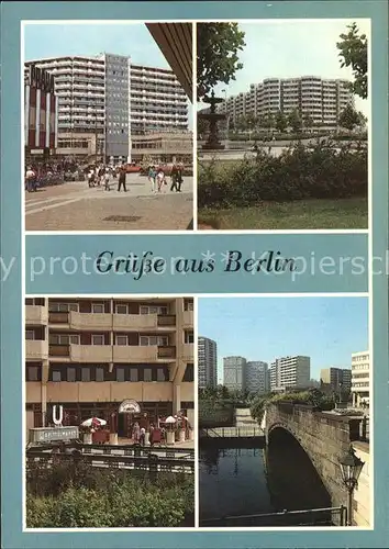 AK / Ansichtskarte Berlin Leipziger Strasse Spittelmarkt Biergarten Gertraudenbruecke Kat. Berlin