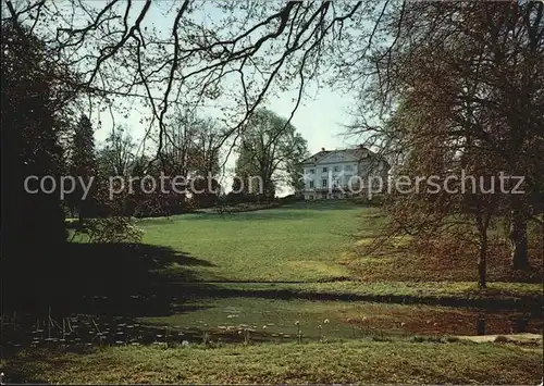 AK / Ansichtskarte Salenstein TG Schloss Eugensberg Parkanlagen Teich Kat. Salenstein